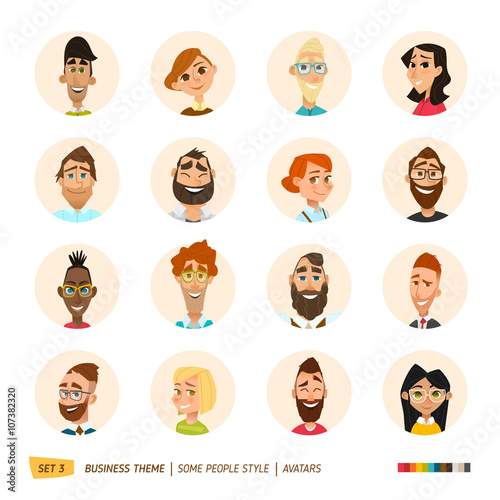 People avatars collection
