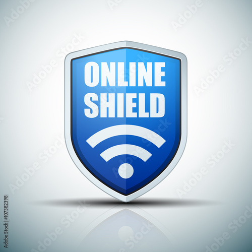 Online Shield sign
