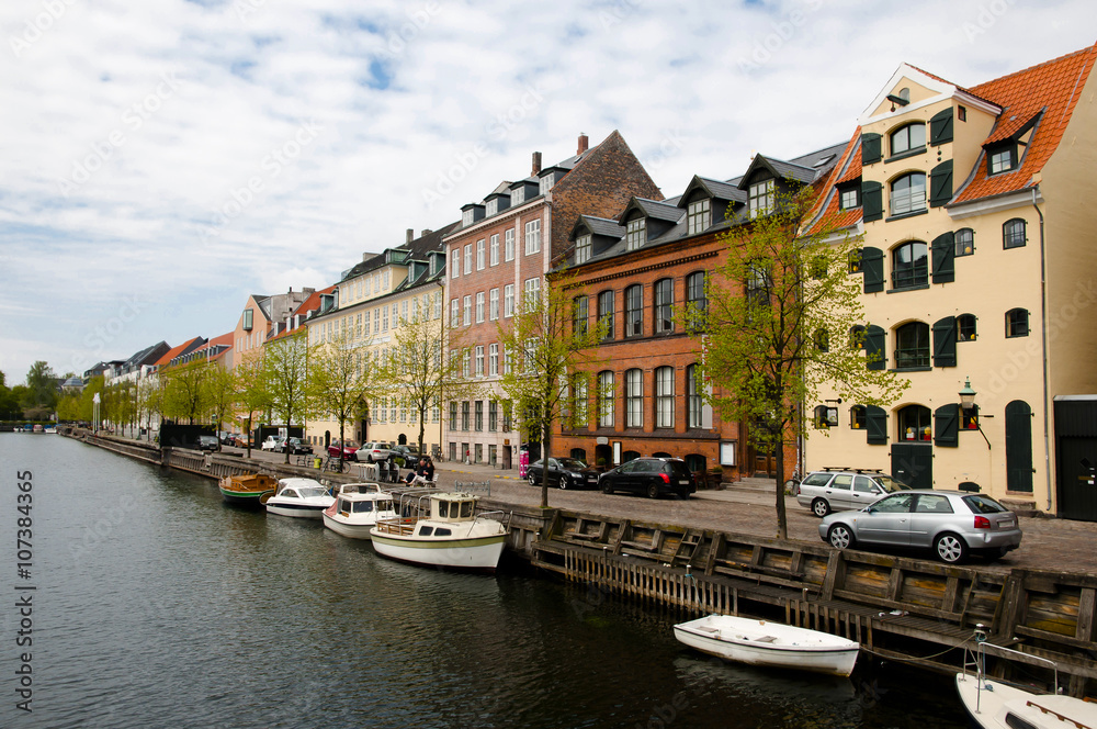 Christianshavn Canal - Copenhagen - Denmark