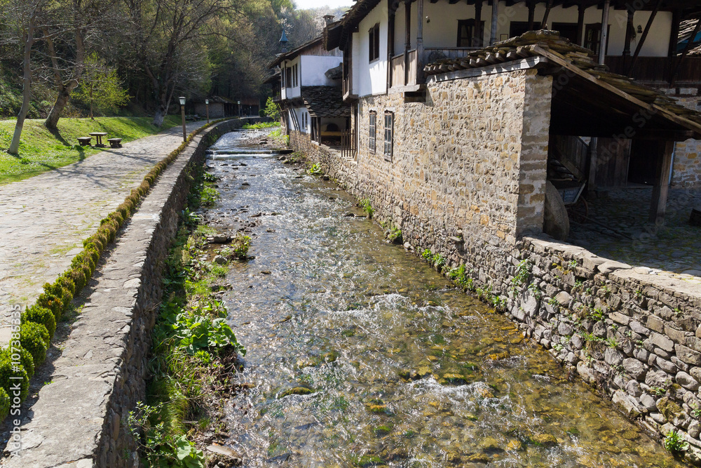 The river in Etar museum,Bulgaria
