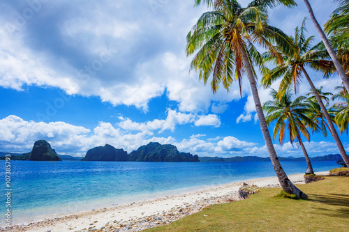 Tropical beach and sea