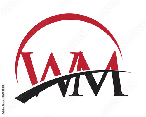 WM red letter logo swoosh