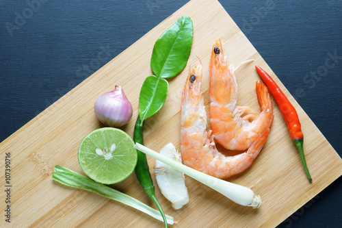 Tom Yum Goong thai food, photo