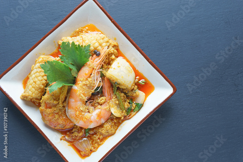 Tom Yum Goong thai food, photo