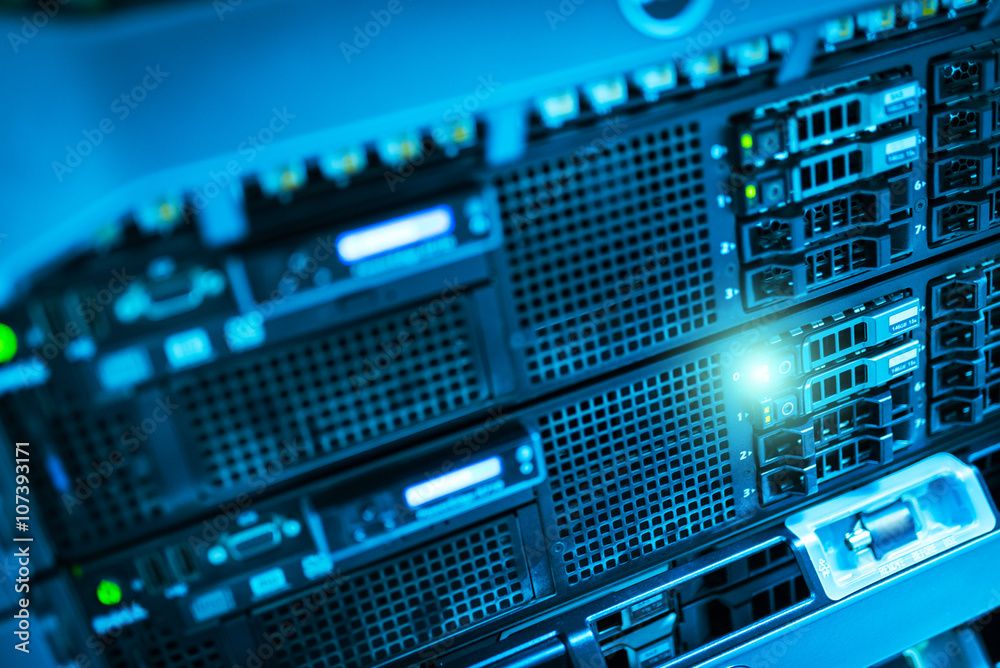Storage servers in data room Domestic Room Storage servers in data room Domestic Room