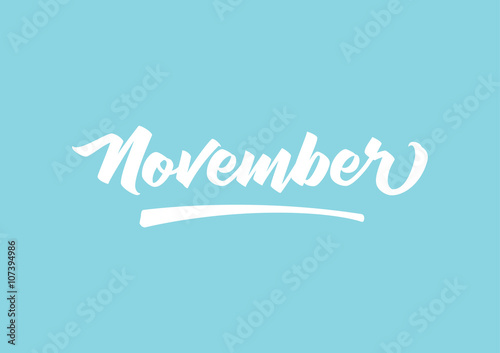 November Font