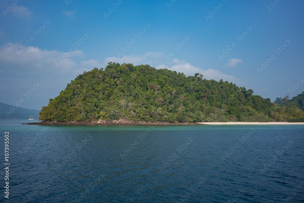 Island in Mergui Archipelago, Myanmar