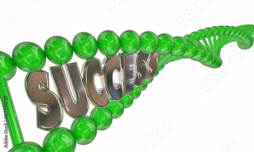 Valokuva Success in Your DNA Strand Genetics Heredity Winning Traits