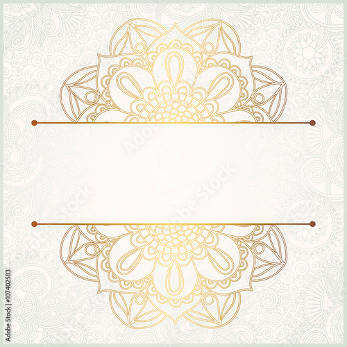 Floral Background Template 