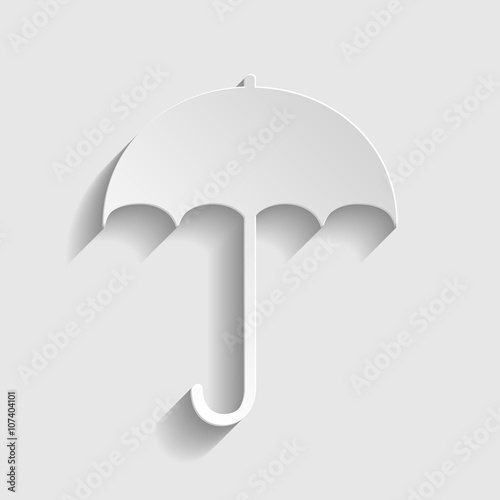 Umbrella sign icon