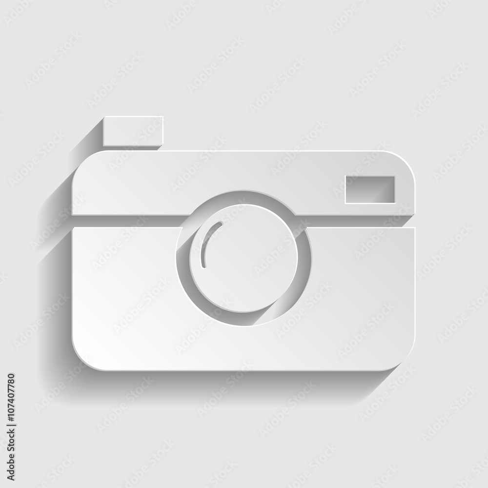 Digital photo camera icon Digital photo camera icon