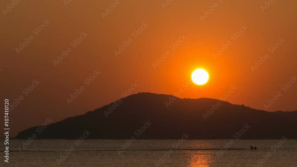 Sunset at Pui o Beach, Hong Kong, Lantau Island Sunset at Pui o Beach, Hong Kong, Lantau Island
