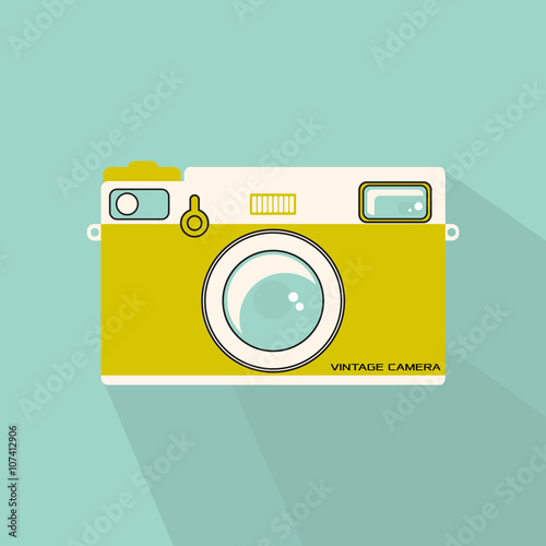 Vintage camera photo