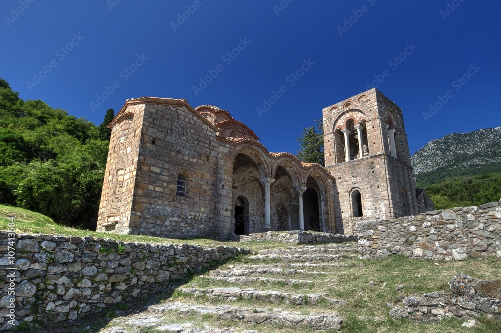 Church of Hagia Sophia in Mystras