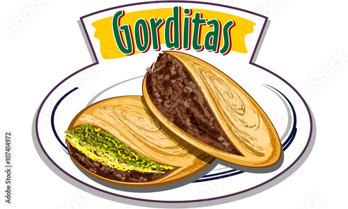 Gorditas vector