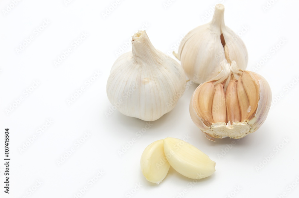 Garlic isolated Garlic isolated