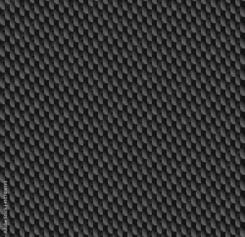 carbon fiber seamless texture black, grayscale background เวกเตอร์สต็อก