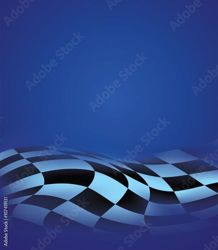 race flag  background vector illustration