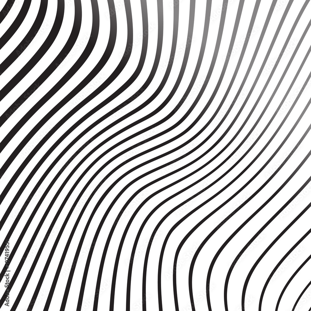 optical art opart striped wavy background abstract waves black a optical art opart striped wavy background abstract waves black a