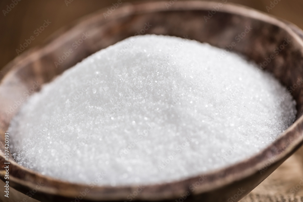 Portion of White Sugar Portion of White Sugar