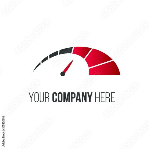 car race logo icon Vector