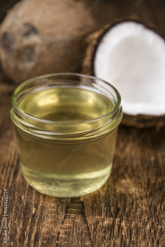 Coconut Oil (selective focus) Coconut Oil (selective focus)
