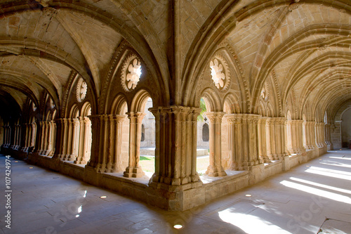 Rueda Cistercian monastery  XIII century  Zaragoza  Aragon  Spain