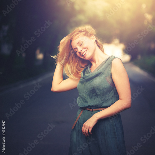 Freedom Happy Woman Laughing