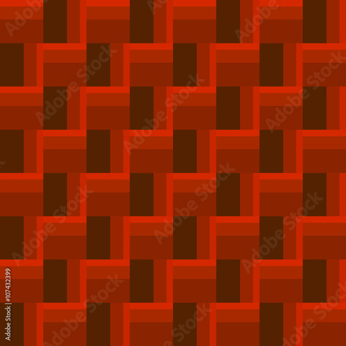 Dark Red Maze-Like and Zigzag Pattern Texture Background Wallpaper Illustration