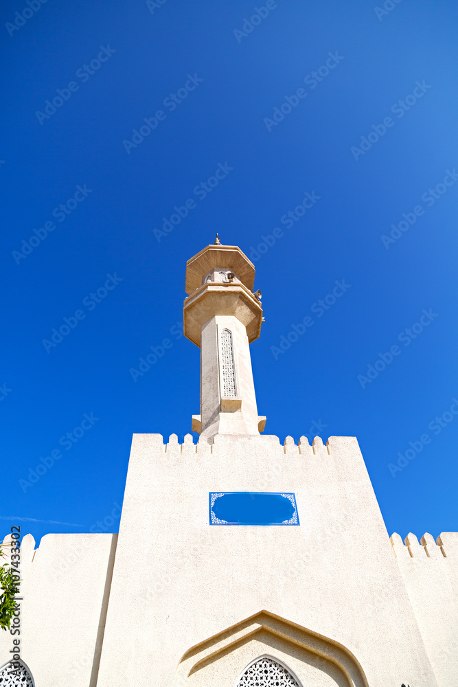 in oman  mosque  clear sky