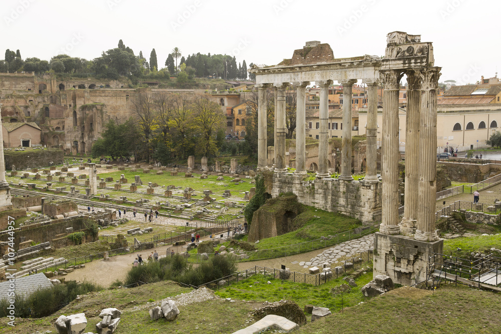 Roman forum,Rome,Italy