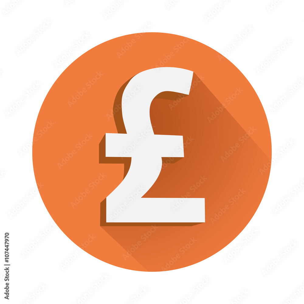 This is an illustration of Pound symbol This is an illustration of Pound symbol