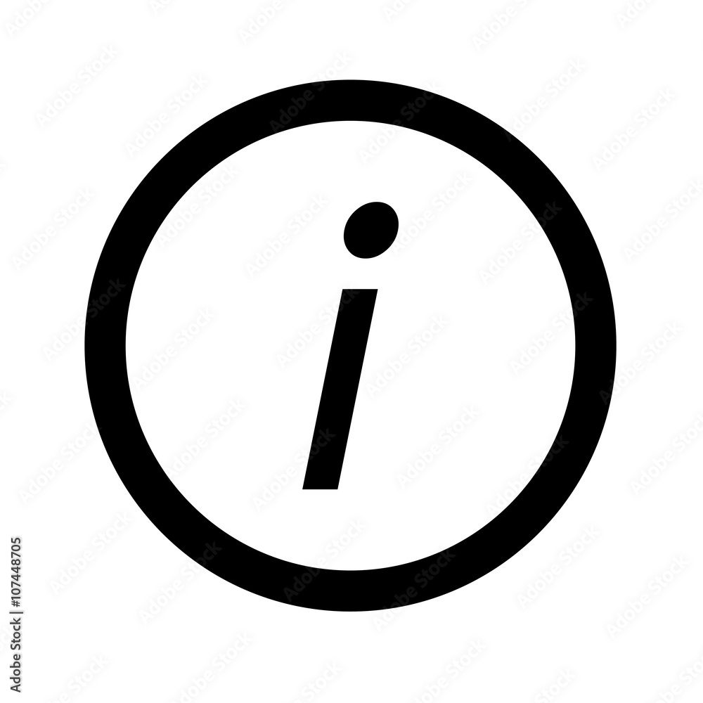 Basic font letter i icon Illustration design Basic font letter i icon Illustration design
