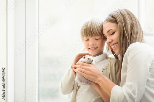 Family with pets