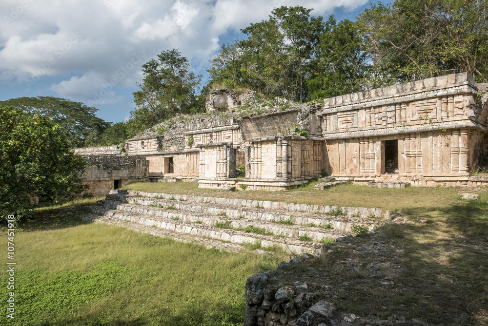 Mayan ruins in the Ruta Puuc, Yucatan, Mexico