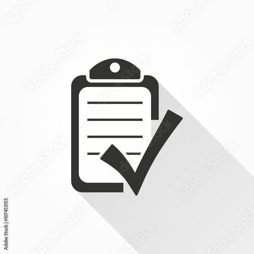 Checklist - vector icon.