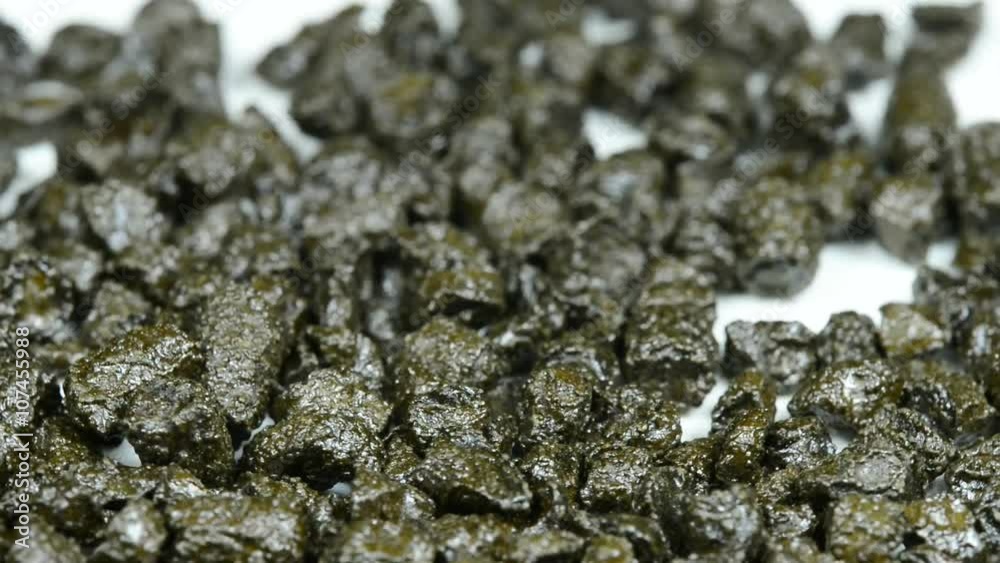 Propolis auf einem Drehteller
