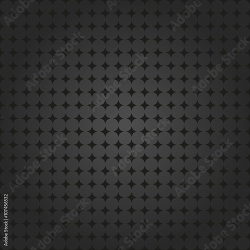Seamless geometric modern vector dark pattern. Fine ornament with dotted elements