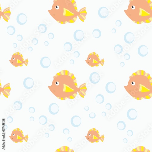 Background of pink fish.