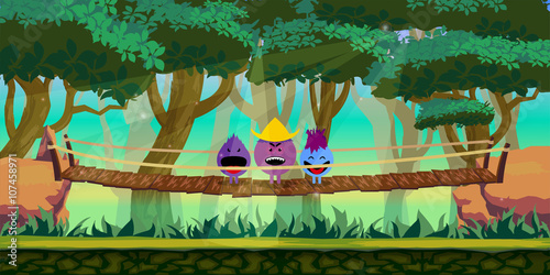  Forest Game Background