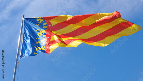 Flag of Valencia photo