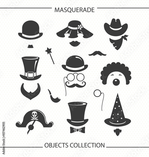 Masquerade funny objects
