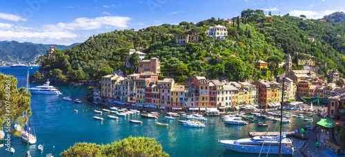 Obraz na płótnie beautiful luxury Portofino - Liguria, Italy
