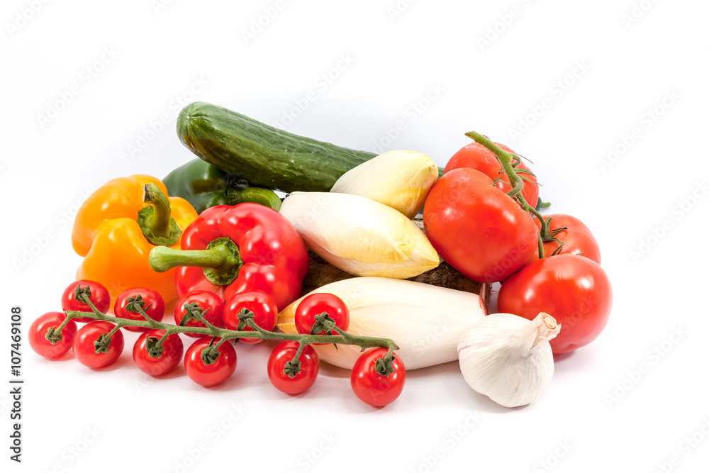 the vegetables together the vegetables together