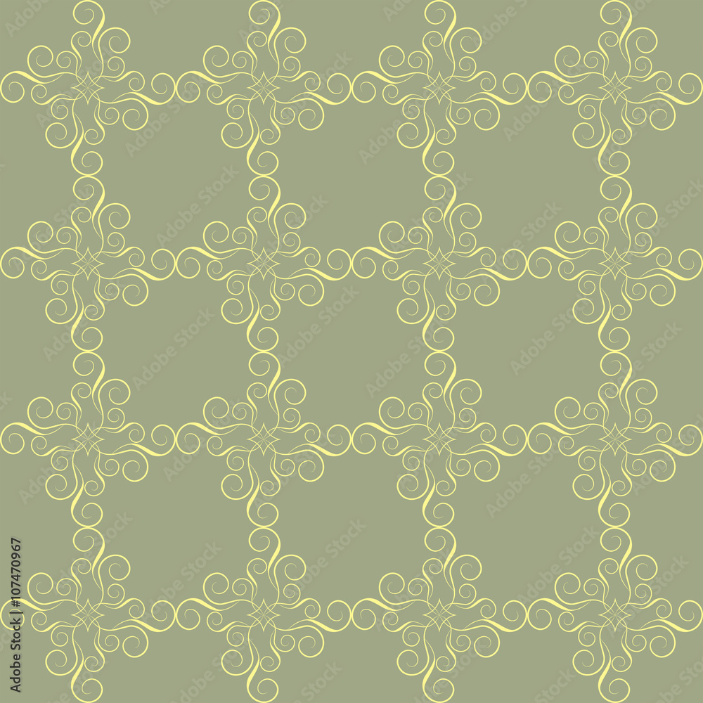 Fototapeta premium Seamless abstract pattern
