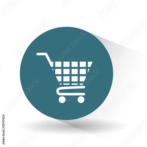 shopping cart design , vector illustration
