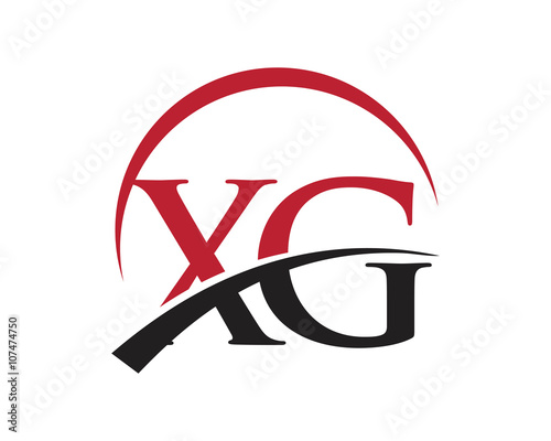 XG red letter logo swoosh