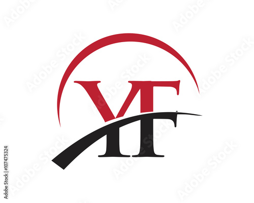 YF red letter logo swoosh