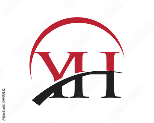 YH red letter logo swoosh