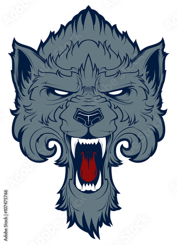 Roaring wolf
